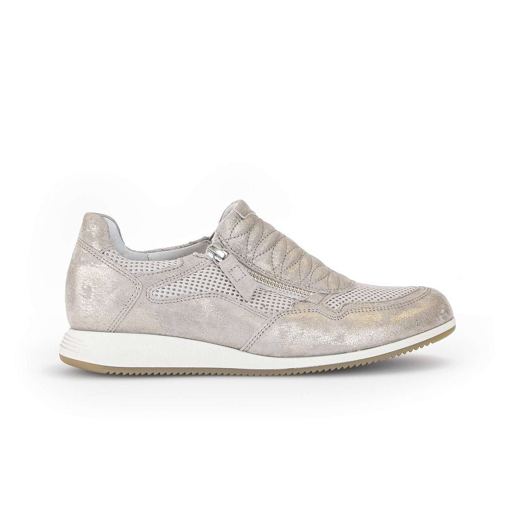 Dagmar Schwarz Leather Sneakers by Gabor | Shop Online at Mathers